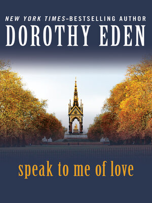 cover image of Speak to Me of Love